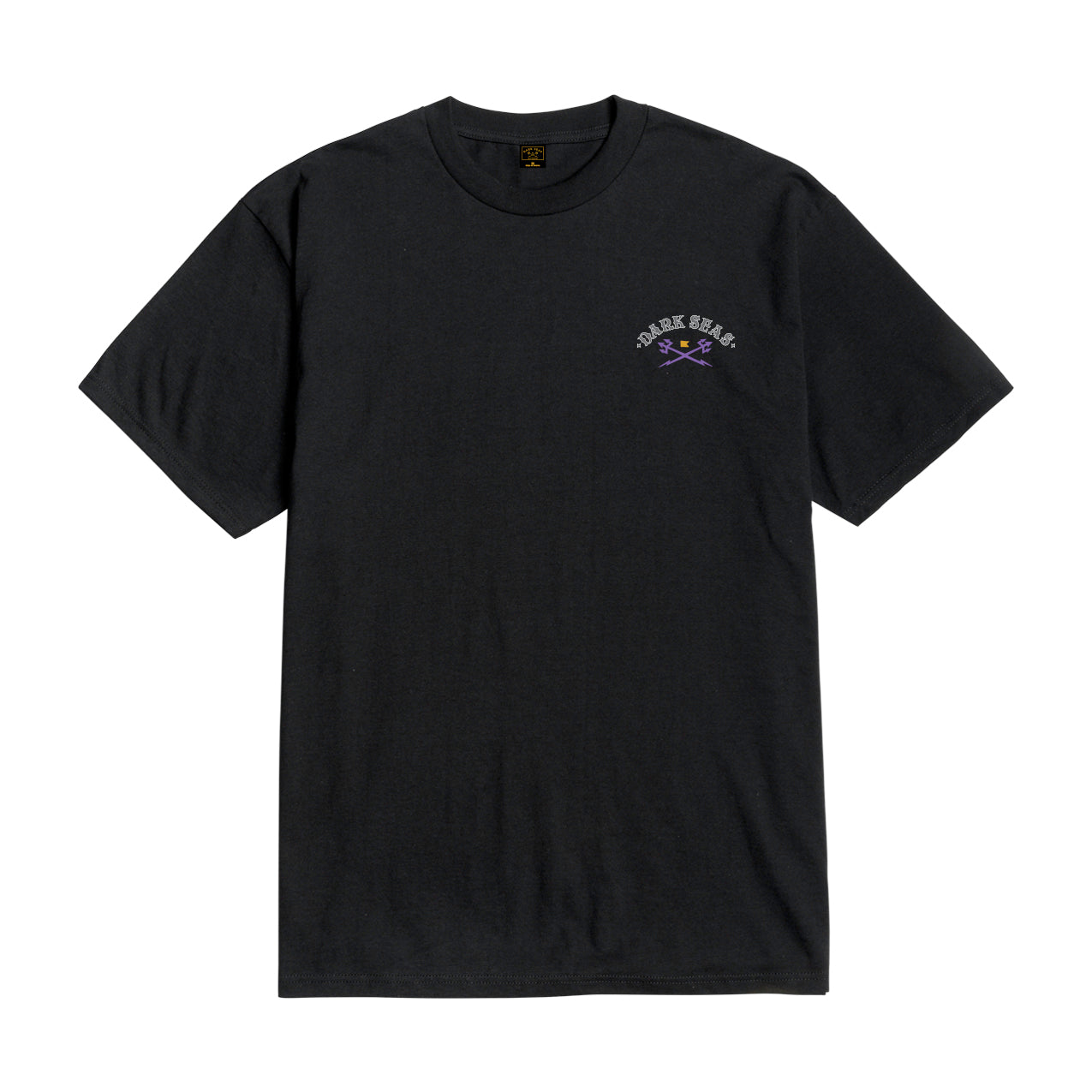 Dark Seas Men's Chose The Sea Stock T-Shirt Black T-Shirts