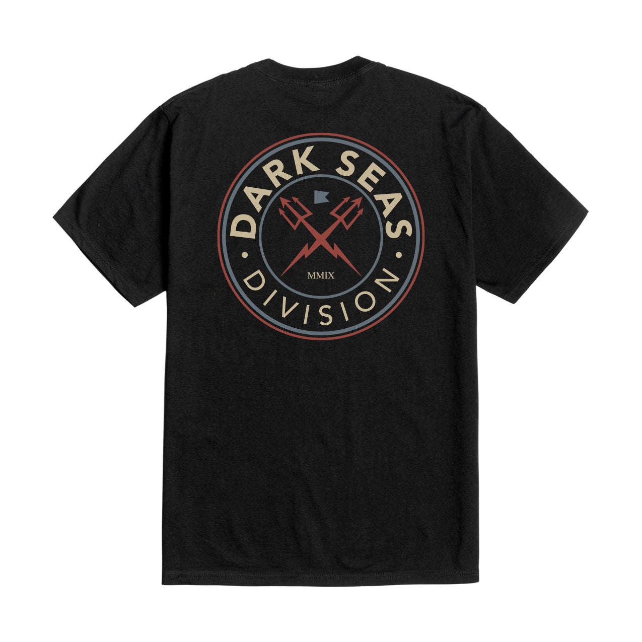 Dark Seas Men's Time Tellers Stock T-Shirt Black T-Shirts