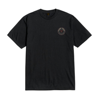 Dark Seas Men's Time Tellers Stock T-Shirt Black T-Shirts