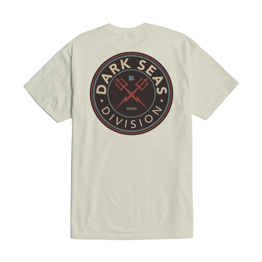 Dark Seas Men's Time Tellers Stock T-Shirt Cream T-Shirts