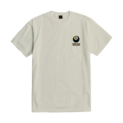 Dark Seas Men's Eight Ball Stock T-Shirt Cream T-Shirts