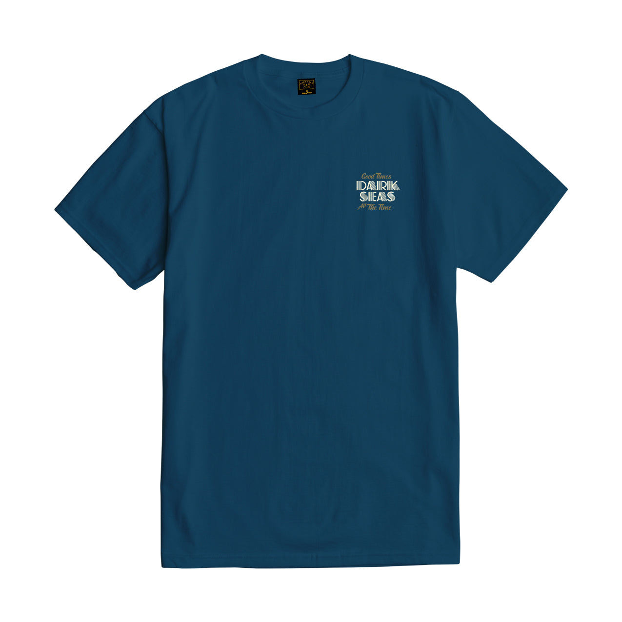 Dark Seas Men's Easy Going Stock T-Shirt Harbor Blue T-Shirts