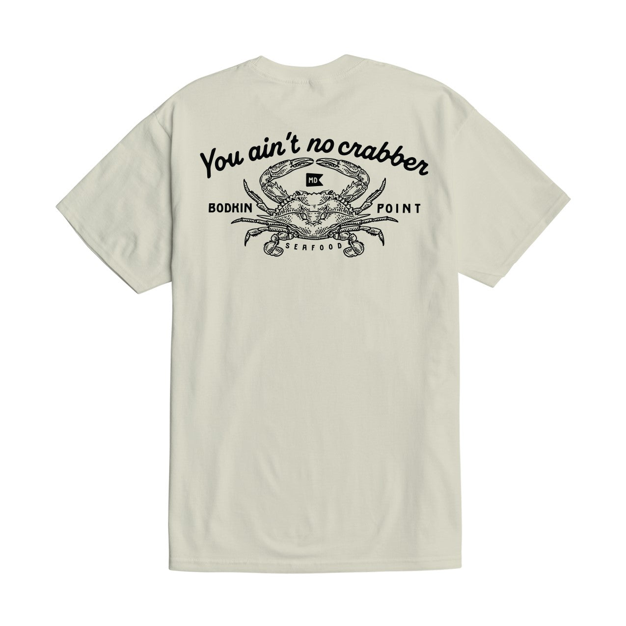 Dark Seas Men's You Aint No Crabber-Tee Cream T-Shirts