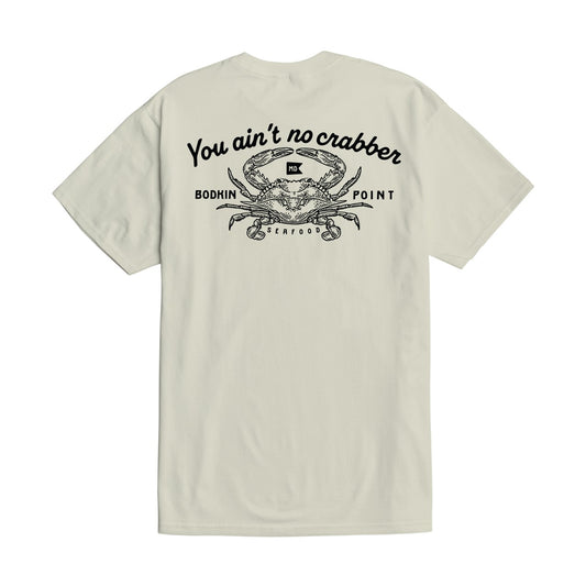 Dark Seas Men's You Aint No Crabber-Tee Cream T-Shirts