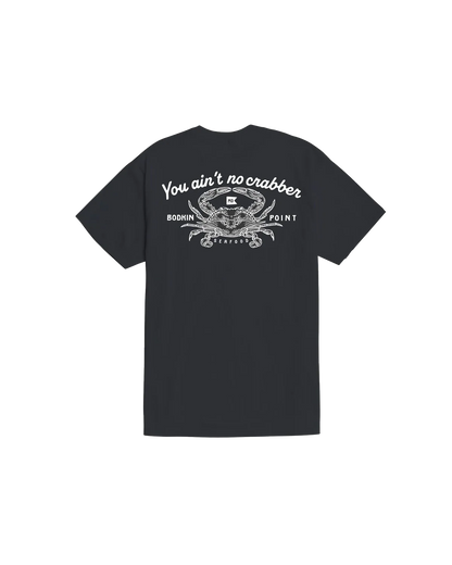Dark Seas Men's You Aint No Crabber-Tee Vintage Black T-Shirts