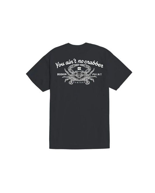 Dark Seas Men's You Aint No Crabber-Tee Vintage Black T-Shirts