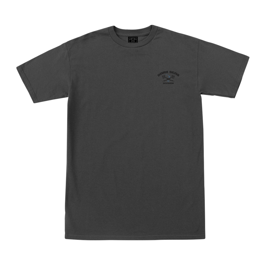Dark Seas Men's Ahi -Tee Charcoal T-Shirts