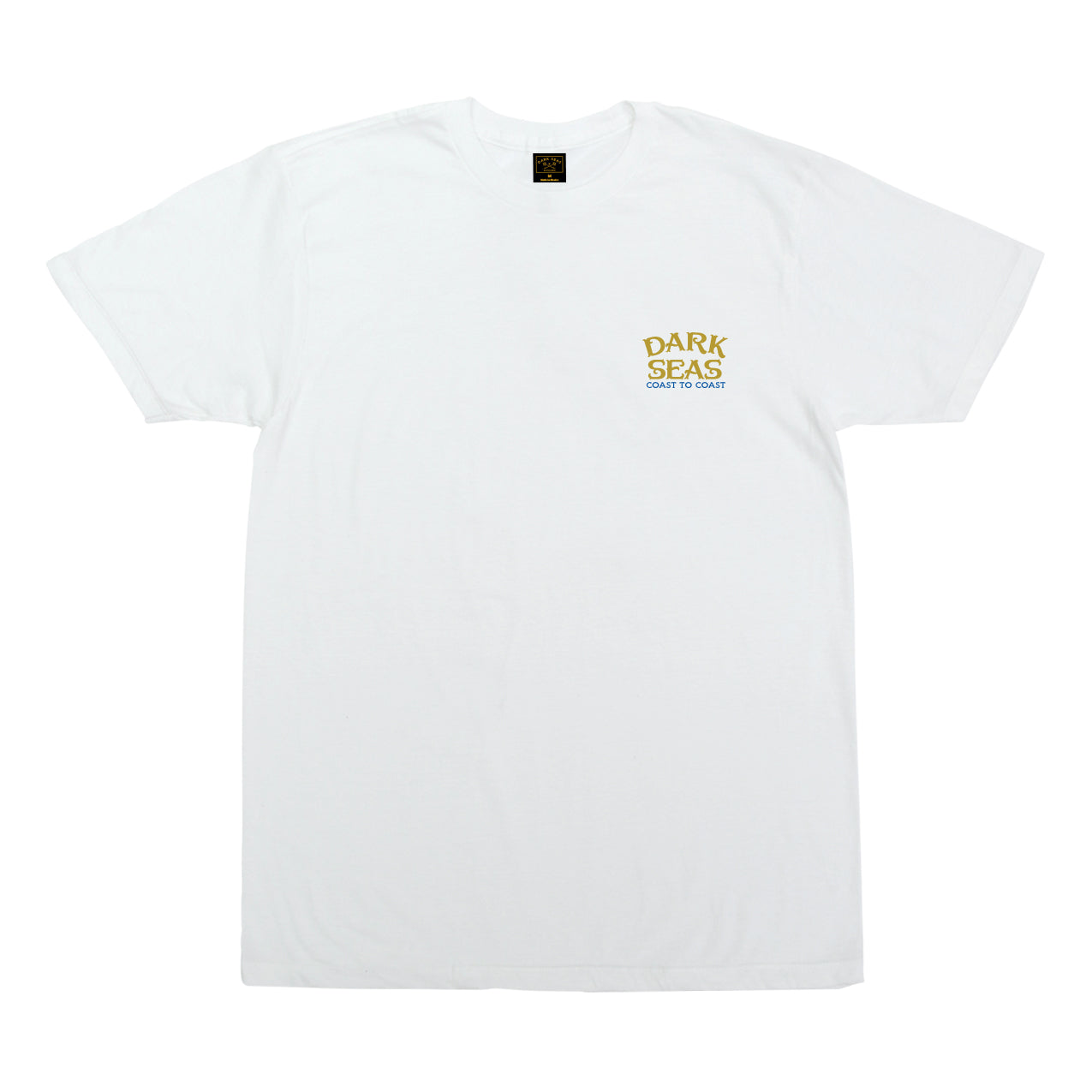 Dark Seas Men's Go By Sea-Tee White T-Shirts
