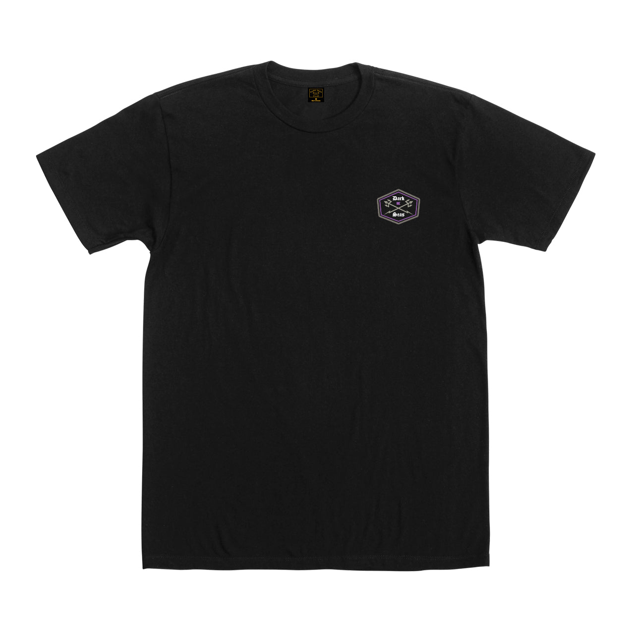 Dark Seas Men's Cornerstone -Tee Black T-Shirts