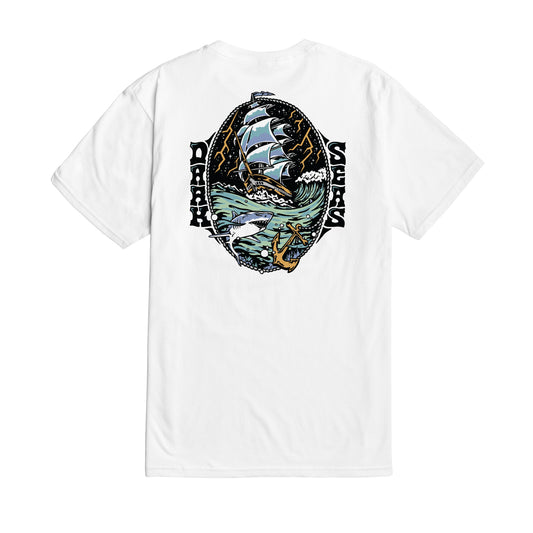 Dark Seas Men's Odyssey -Tee White T-Shirts
