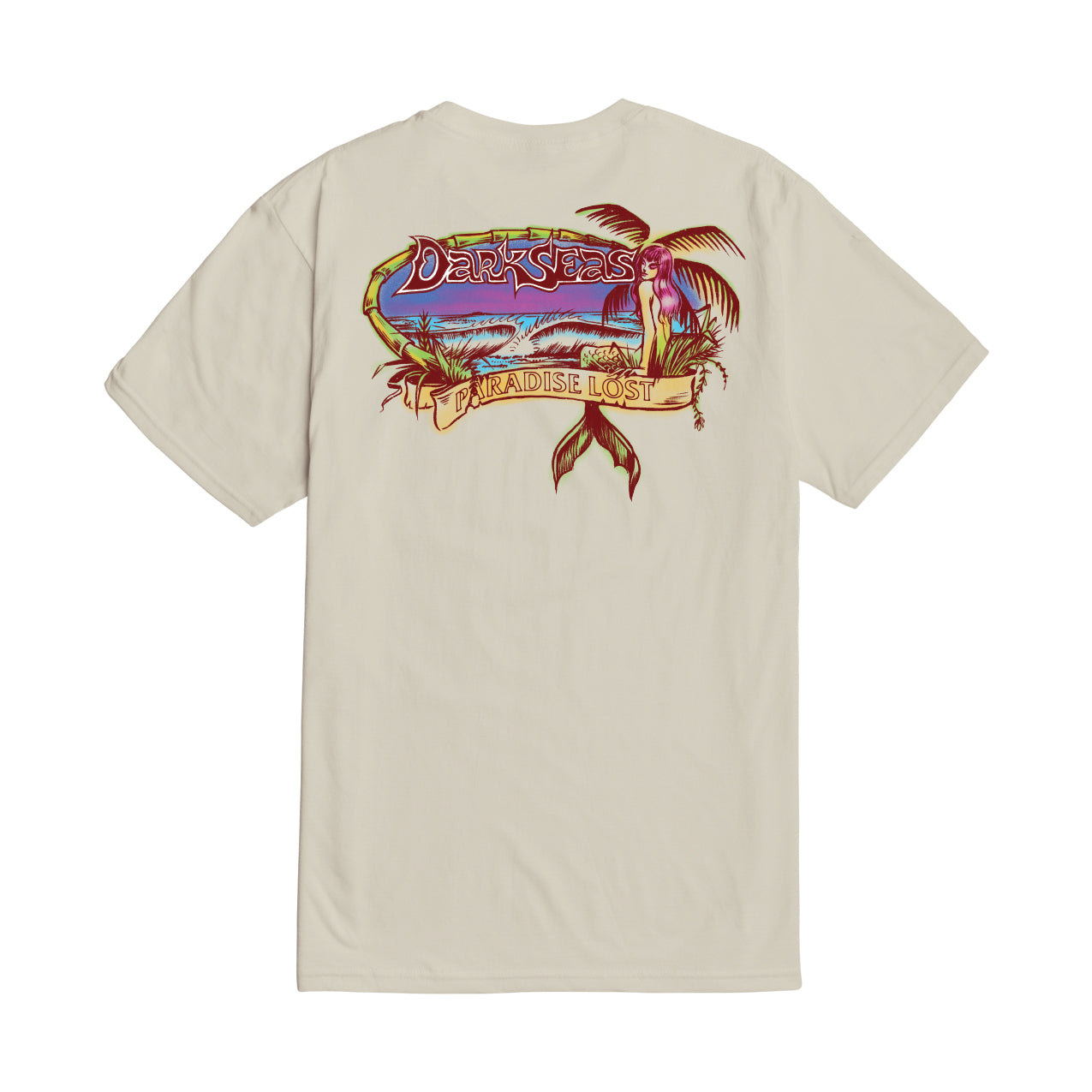 Dark Seas Men's Paradise Lost -Tee Cream T-Shirts