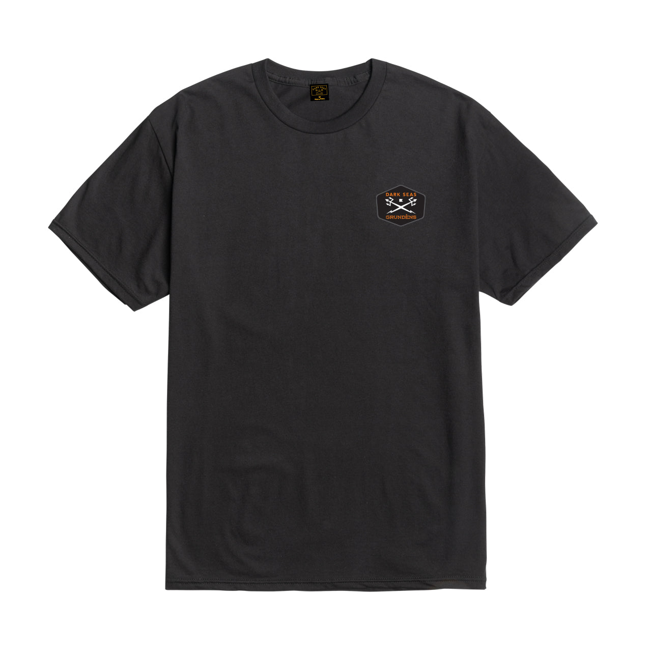 Dark Seas Men's Chart & Deploy Tee Black T-Shirts