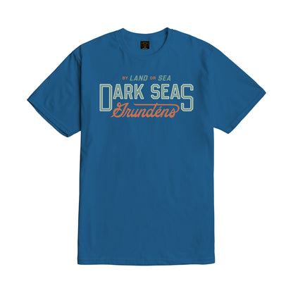 Dark Seas Men's Accredited Tee Blue Jean T-Shirts