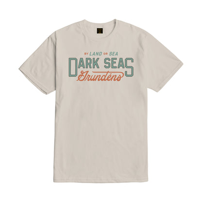 Dark Seas Men's Accredited Tee Cream T-Shirts