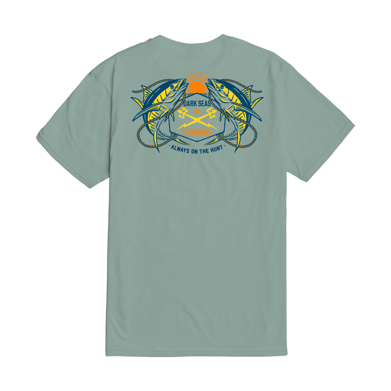 Dark Seas Men's Daybreak Tee Chalky Mint T-Shirts