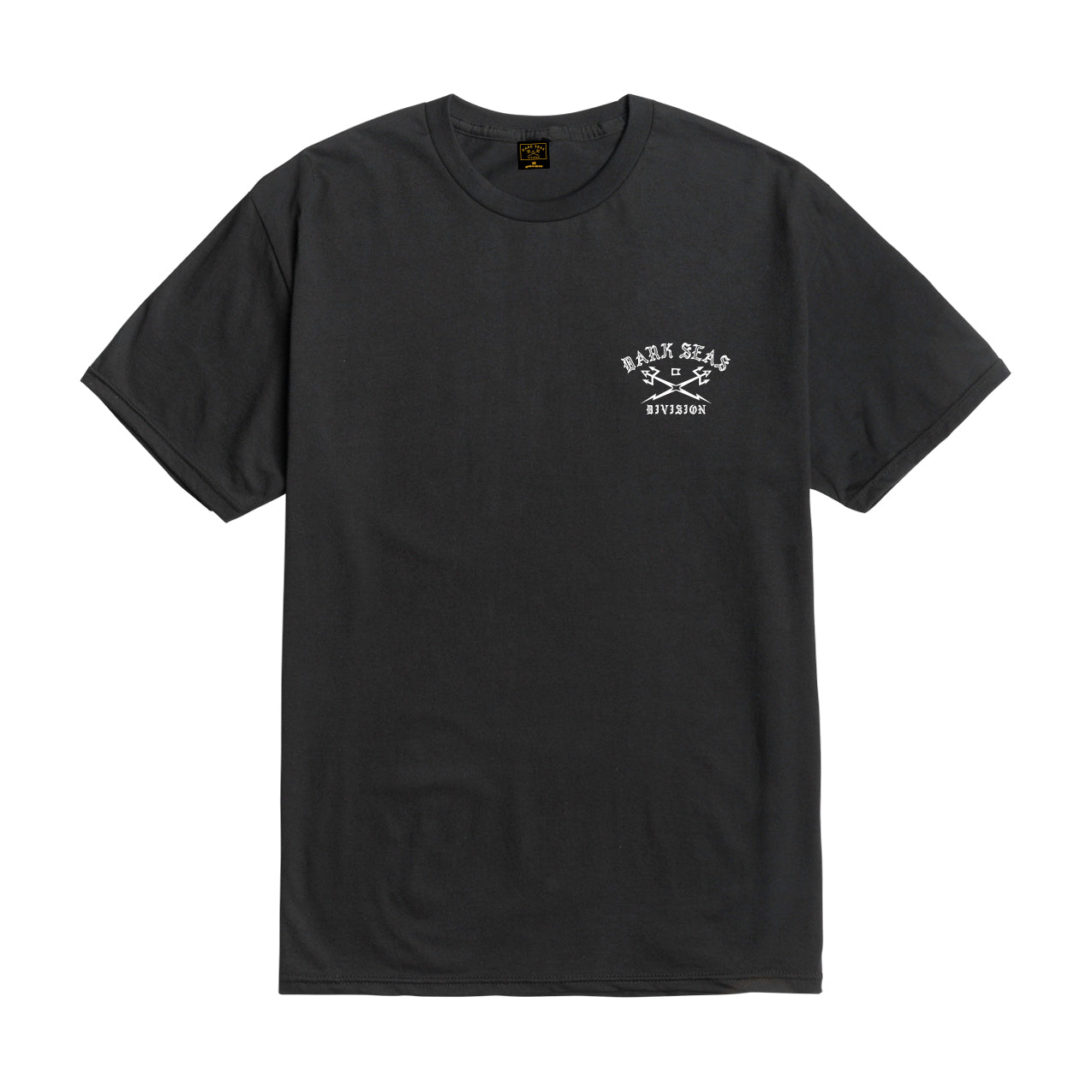 Dark Seas Men's Headmaster-Gravel Premium T-Shirt Black T-Shirts