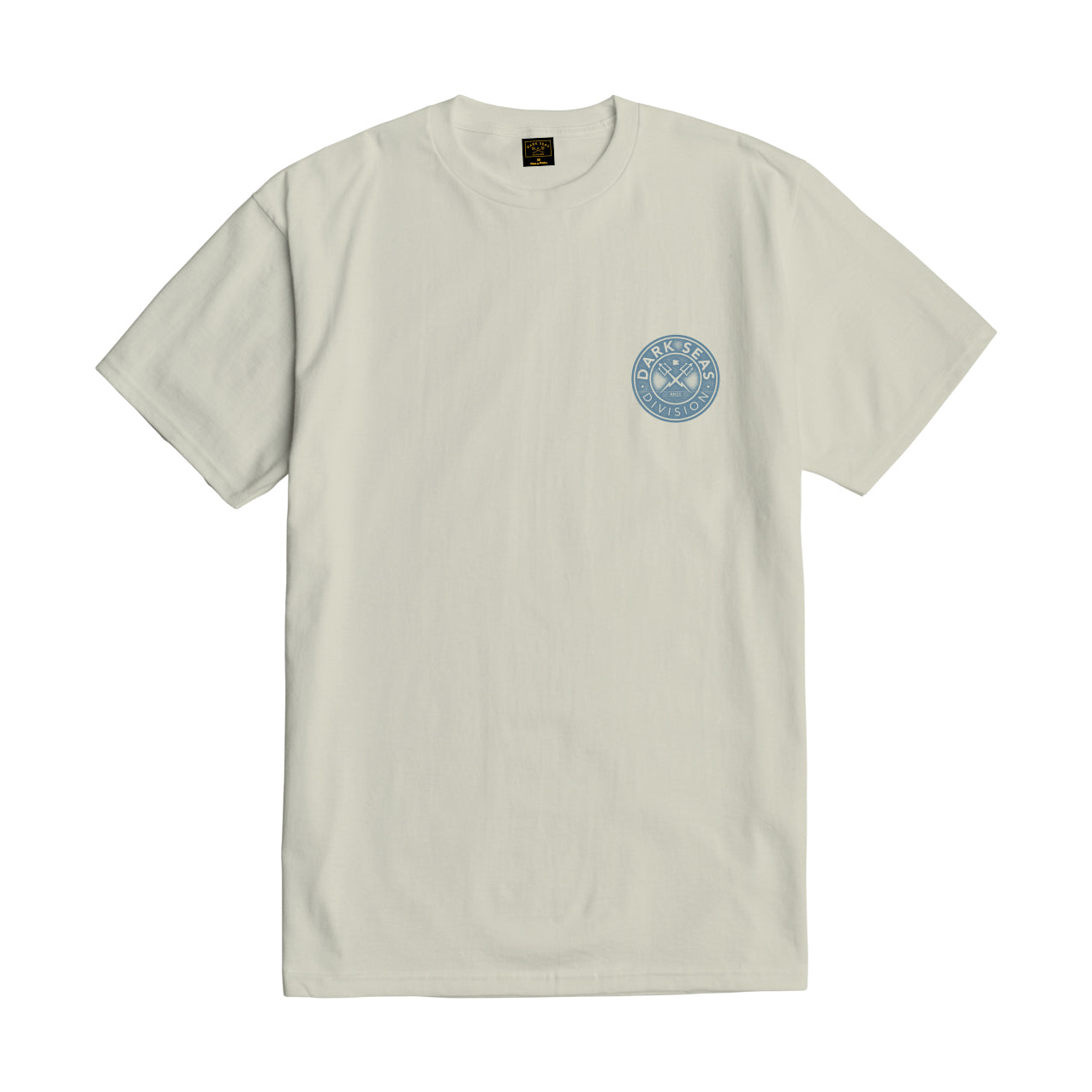 Dark Seas Men's Navigator Gravel Tee Cream T-Shirts