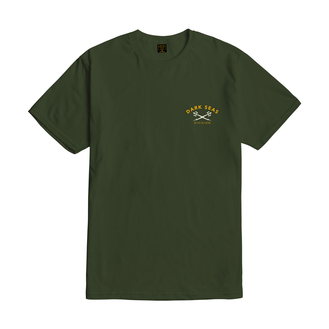 Dark Seas Men's Headmaster Iii Tee Military Green T-Shirts