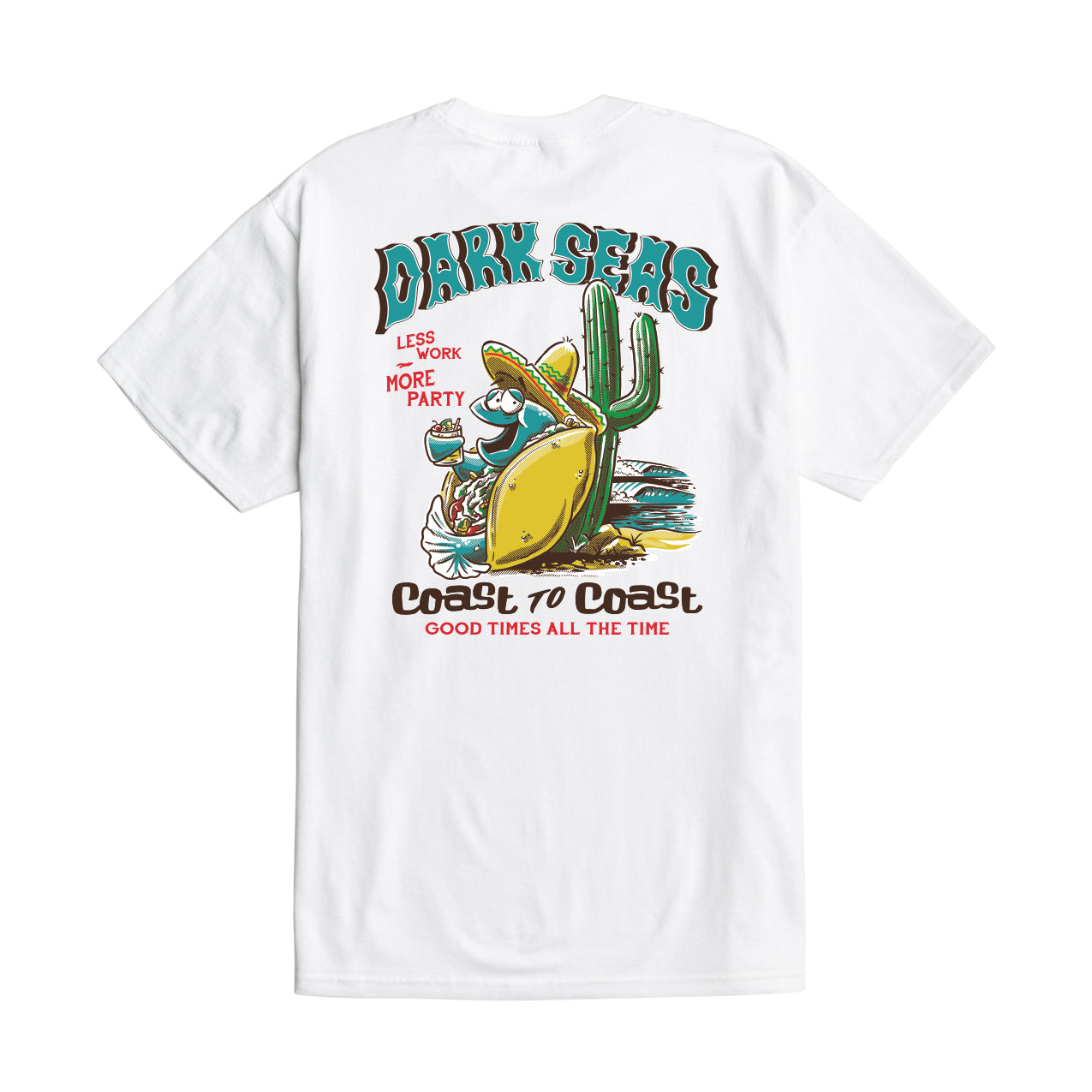 Dark Seas Men's More Party Premium T-Shirt White T-Shirts