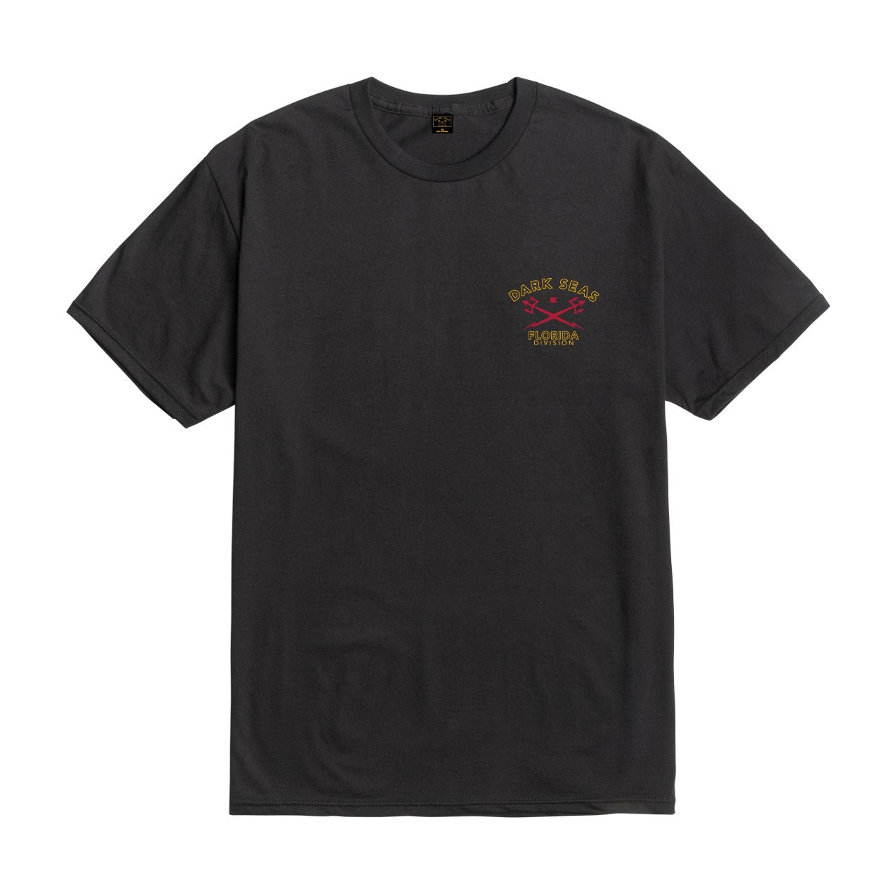 Dark Seas Men's Ds X Florida-Tee Black T-Shirts