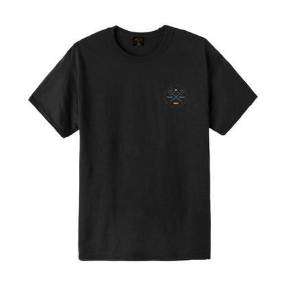 Dark Seas Men's Time Teller Mw Tee Black T-Shirts