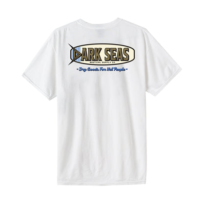 Dark Seas Men's Outboard Mw Tee White T-Shirts