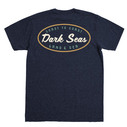 Dark Seas Men's Magnitude-Tee Abyss T-Shirts