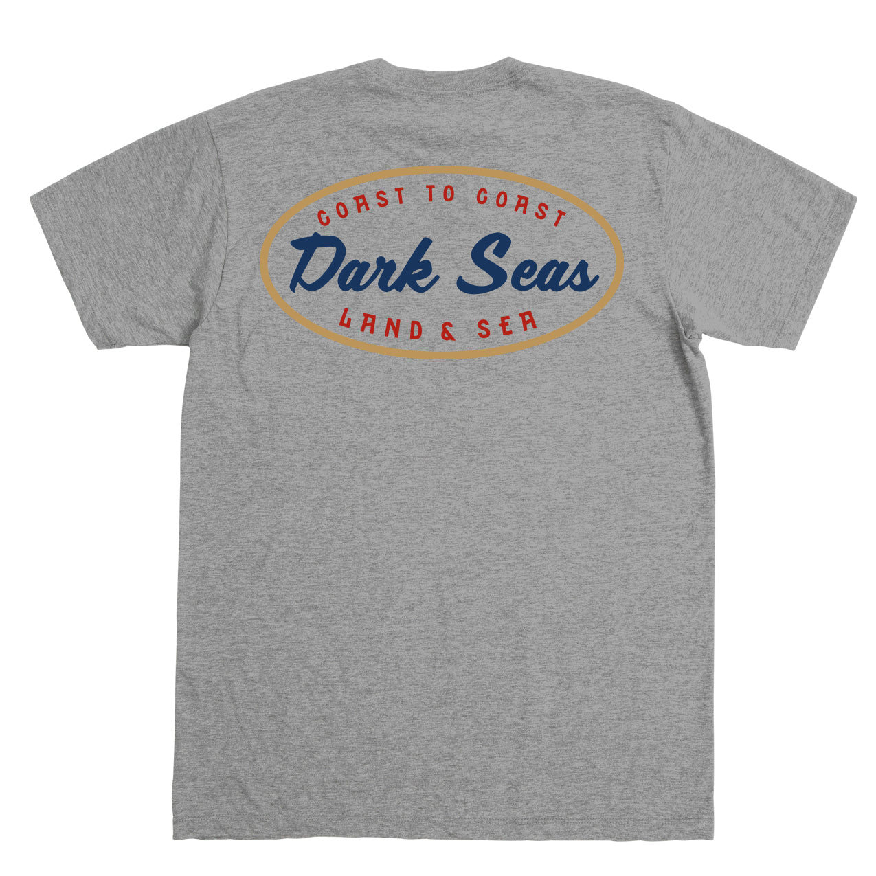 Dark Seas Men's Magnitude-Tee Stone T-Shirts