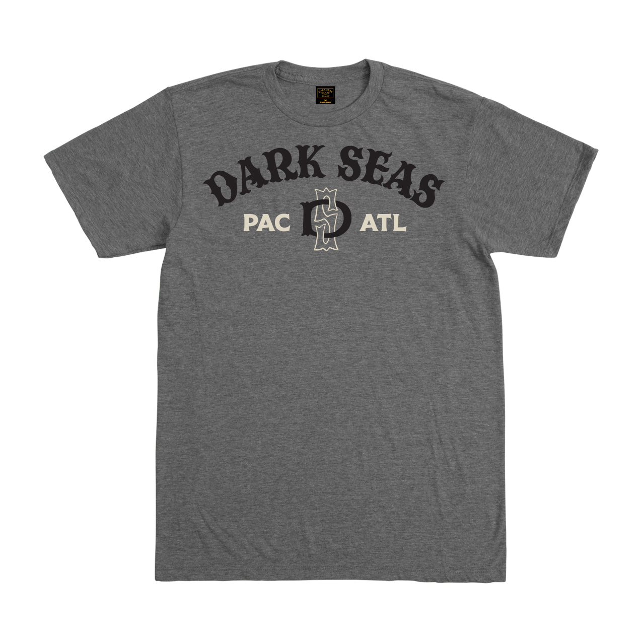 Dark Seas Men's Foul Play-Tee Shadow Grey T-Shirts