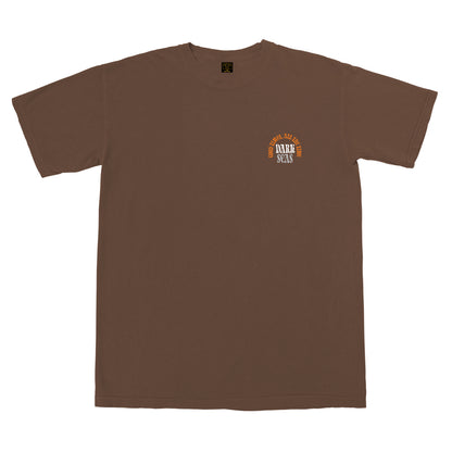 Dark Seas Men's Fungi-Tee Sepia T-Shirts