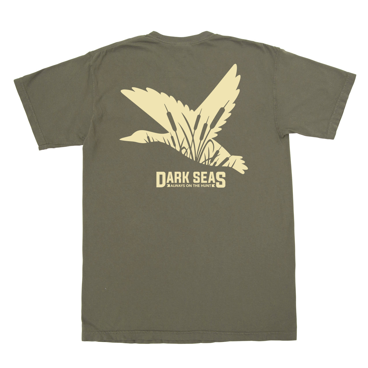 Dark Seas Men's Field Supply-Tee Ivy Green T-Shirts