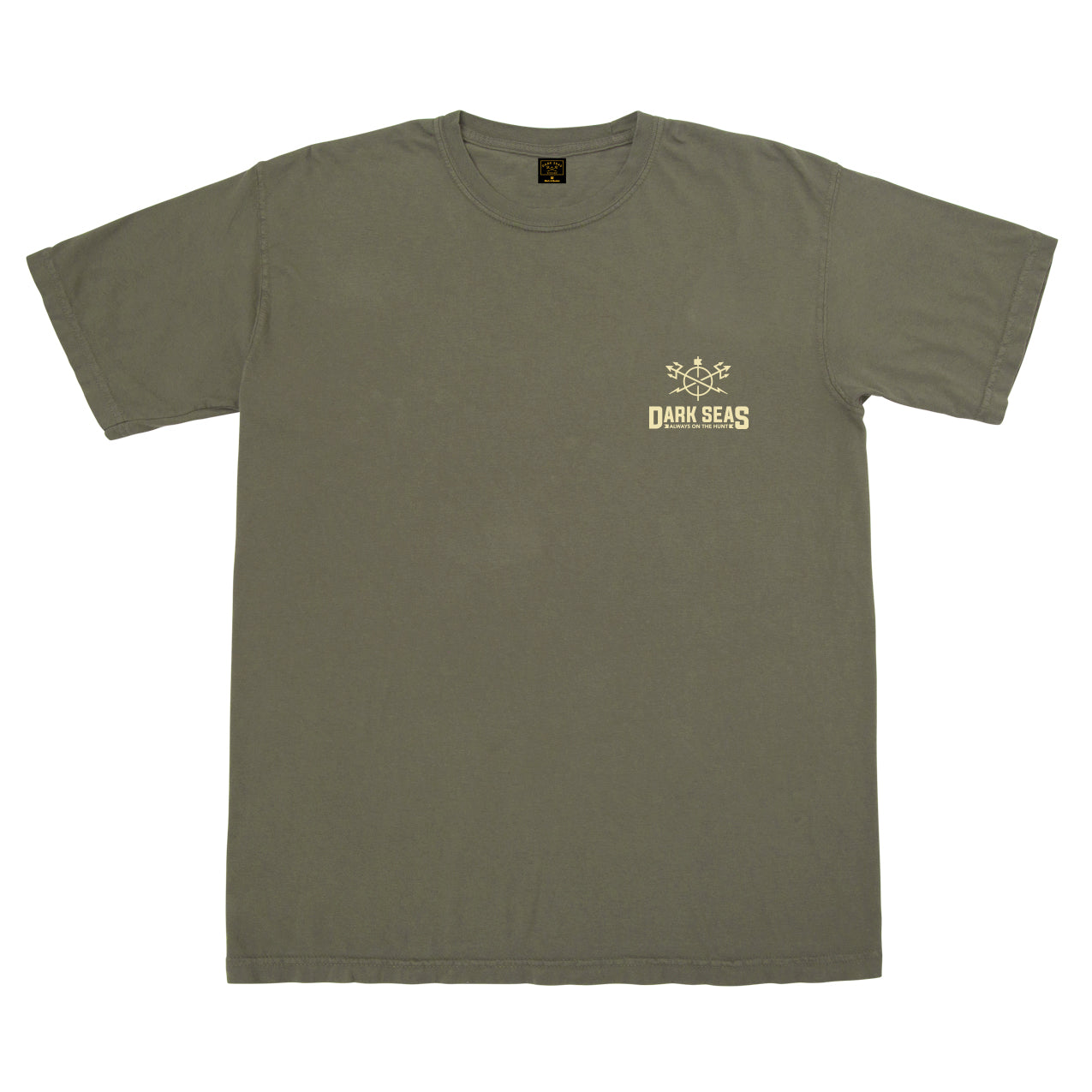 Dark Seas Men's Field Supply-Tee Ivy Green T-Shirts