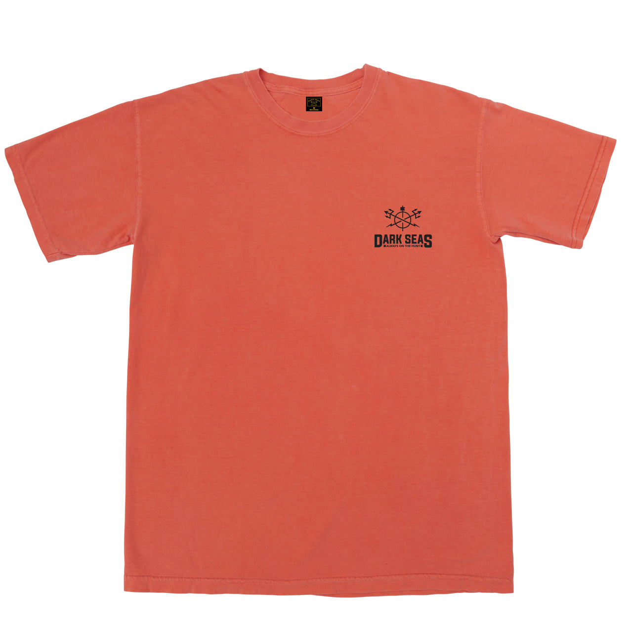 Dark Seas Men's Field Supply-Tee Red Orange T-Shirts