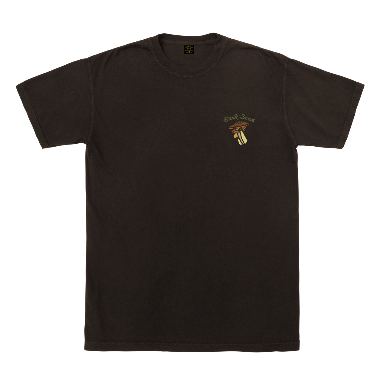 Dark Seas Men's Horizons-Tee Black Coffee T-Shirts