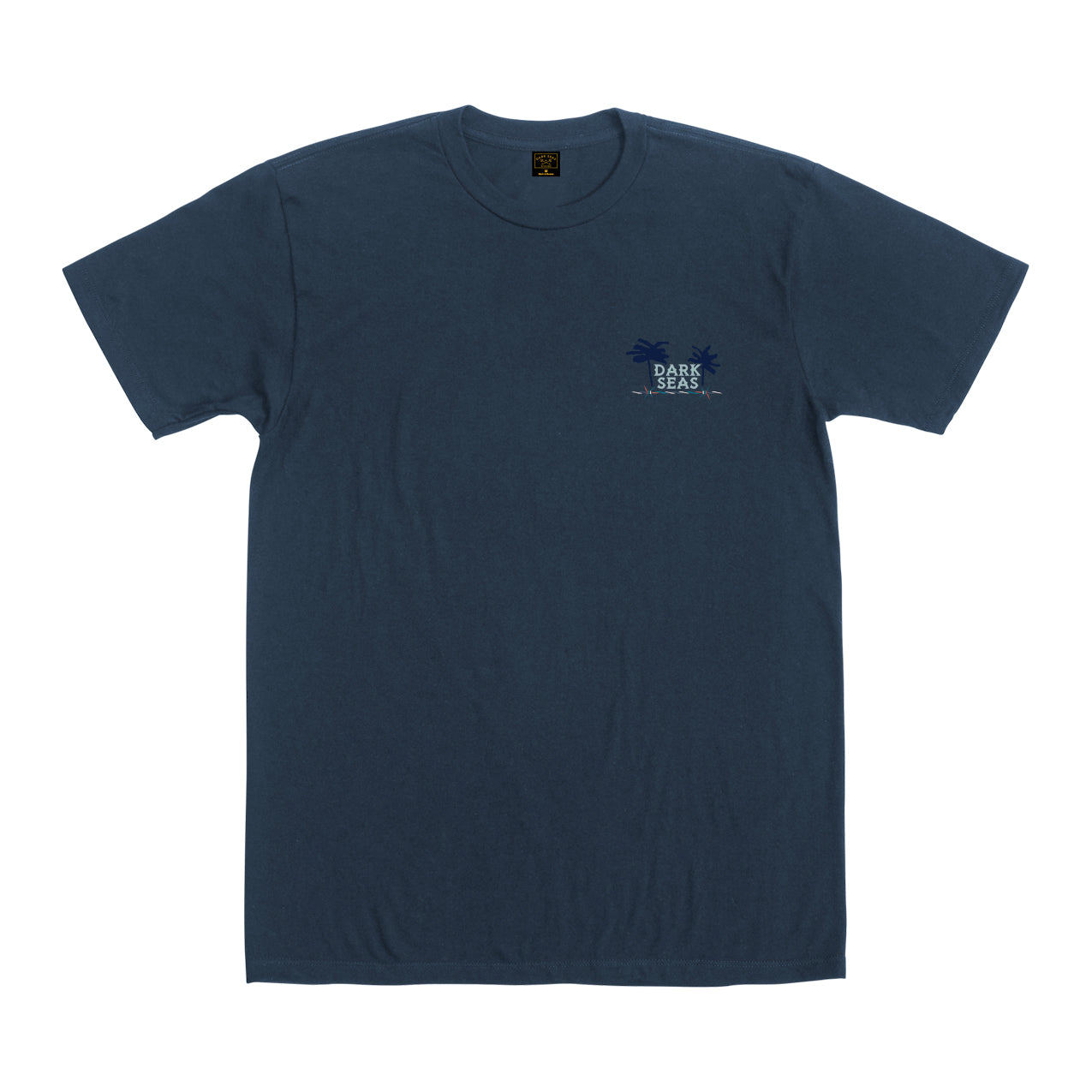 Dark Seas Men's Paradise-Tee Dusty Navy T-Shirts