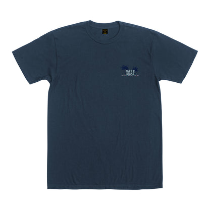 Dark Seas Men's Paradise-Tee Dusty Navy T-Shirts