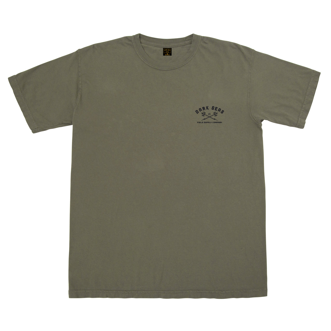 Dark Seas Men's Loyalty-Tee Ivy Green T-Shirts