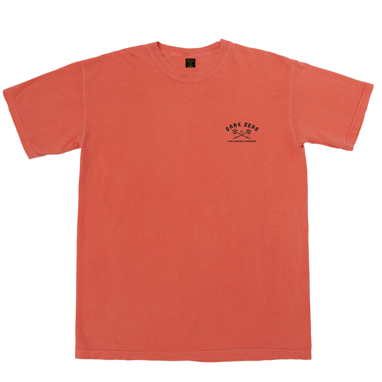 Dark Seas Men's Loyalty-Tee Red Orange T-Shirts