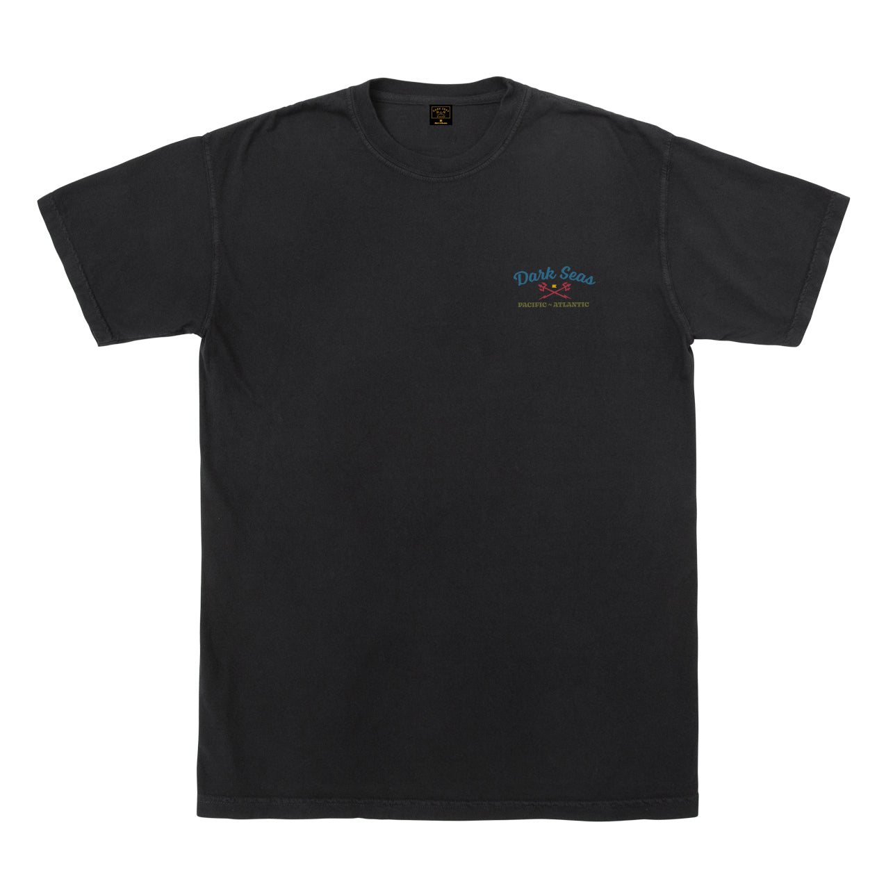 Dark Seas Men's Crosswind-Tee Black T-Shirts