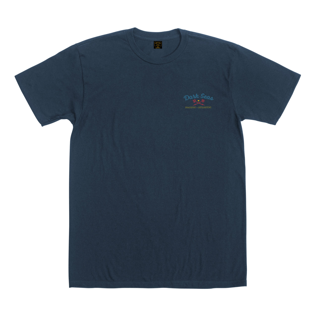 Dark Seas Men's Crosswind-Tee Midnight Navy T-Shirts