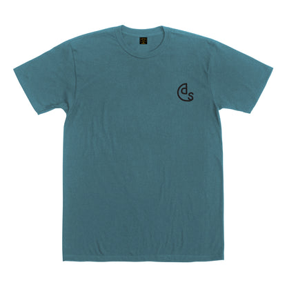 Dark Seas Men's Cattlemen-Tee Blue Fin T-Shirts