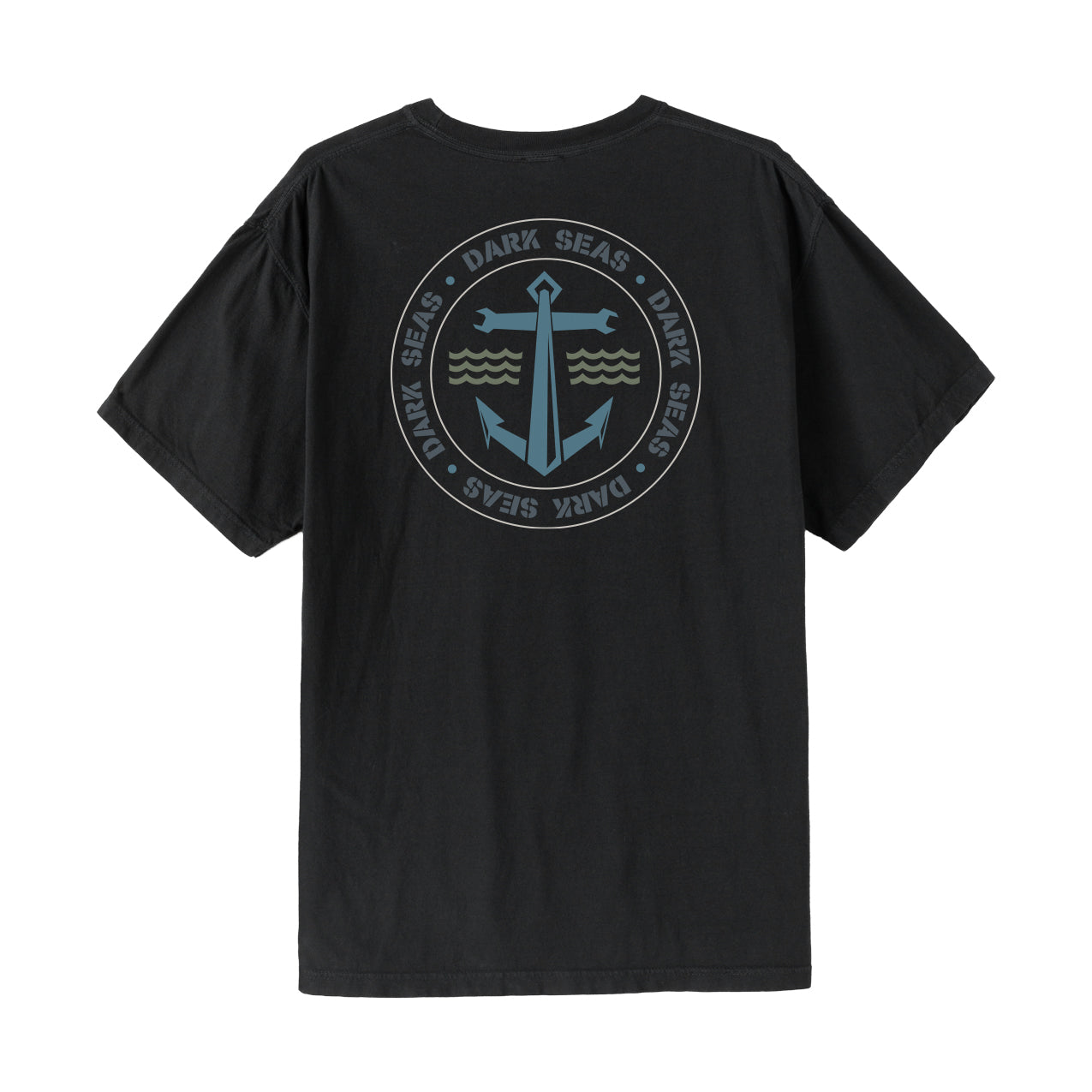 Dark Seas Men's Offshore-Tee Black T-Shirts