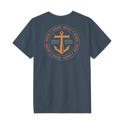 Dark Seas Men's Offshore-Tee Slate Blue T-Shirts