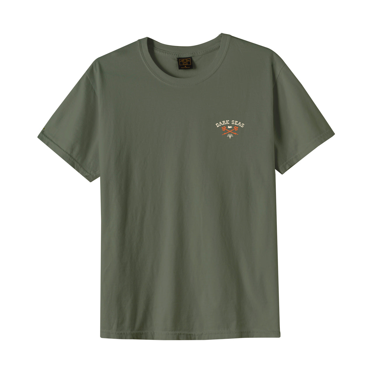 Dark Seas Men's Rodeo-Tee Lichen Green T-Shirts