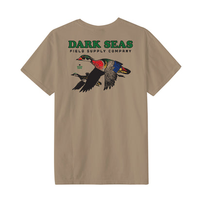 Dark Seas Men's Wood Duck Tee Corn Stalk T-Shirts