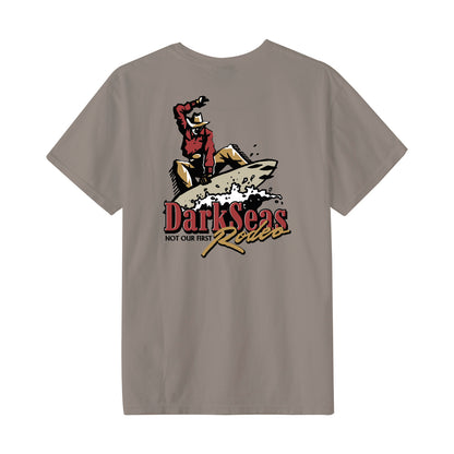 Dark Seas Men's Rodeo Pigment T-Shirt Vintage Khaki T-Shirts