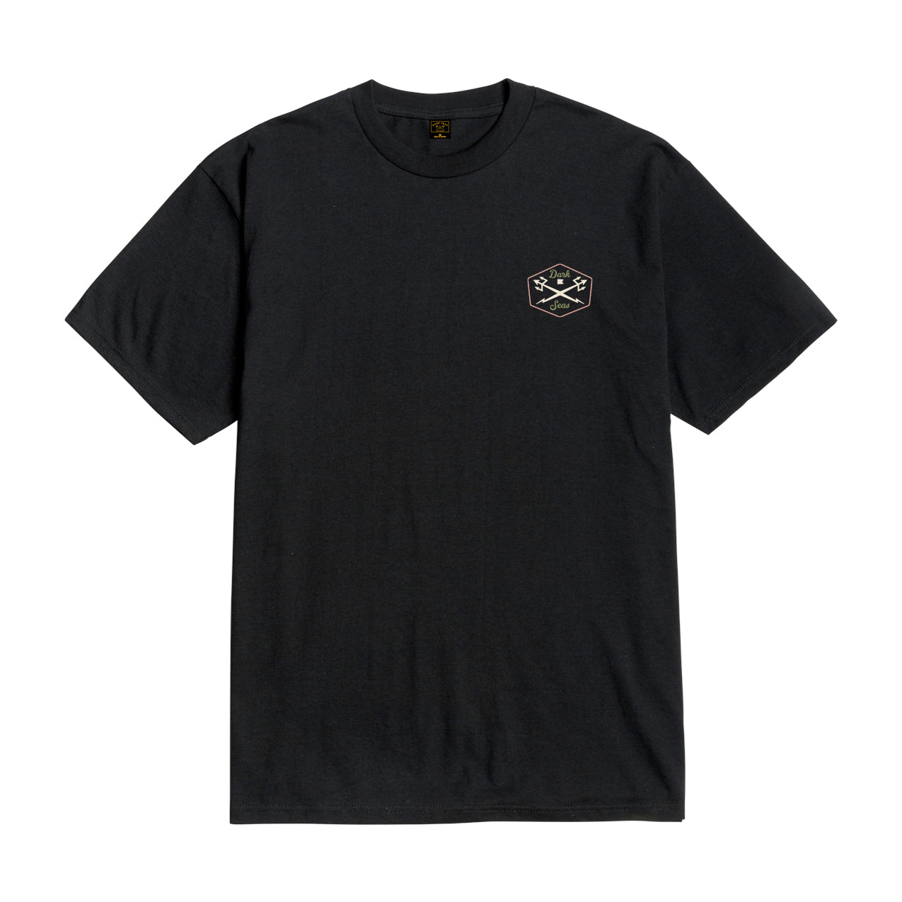 Dark Seas Men's Celestial Pigment T-Shirt Black T-Shirts