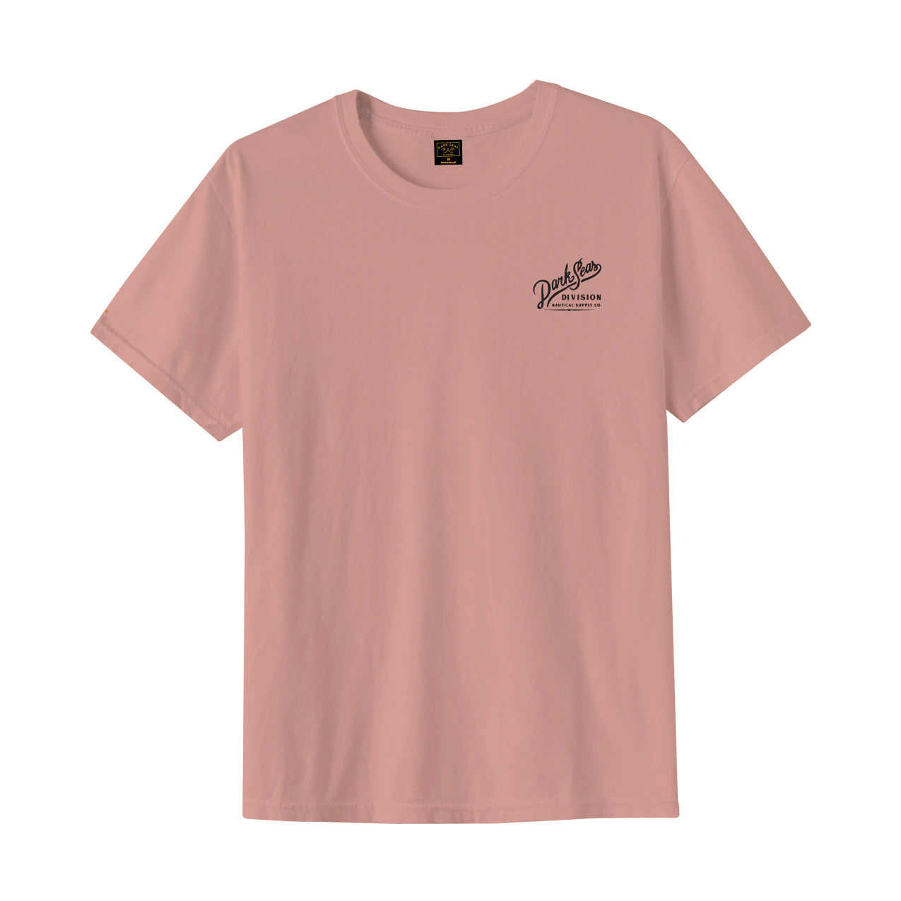 Dark Seas Men's Advocate Pigment T-Shirt Adobe Rose T-Shirts