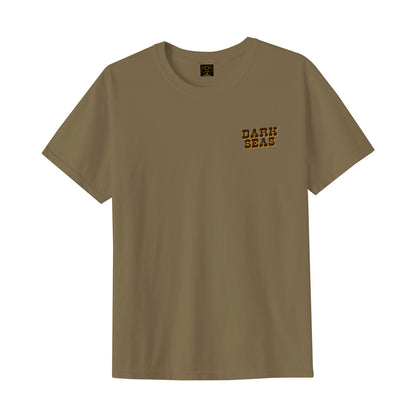 Dark Seas Men's A Little Different Pigment T-Shirt Dried Tobacco T-Shirts