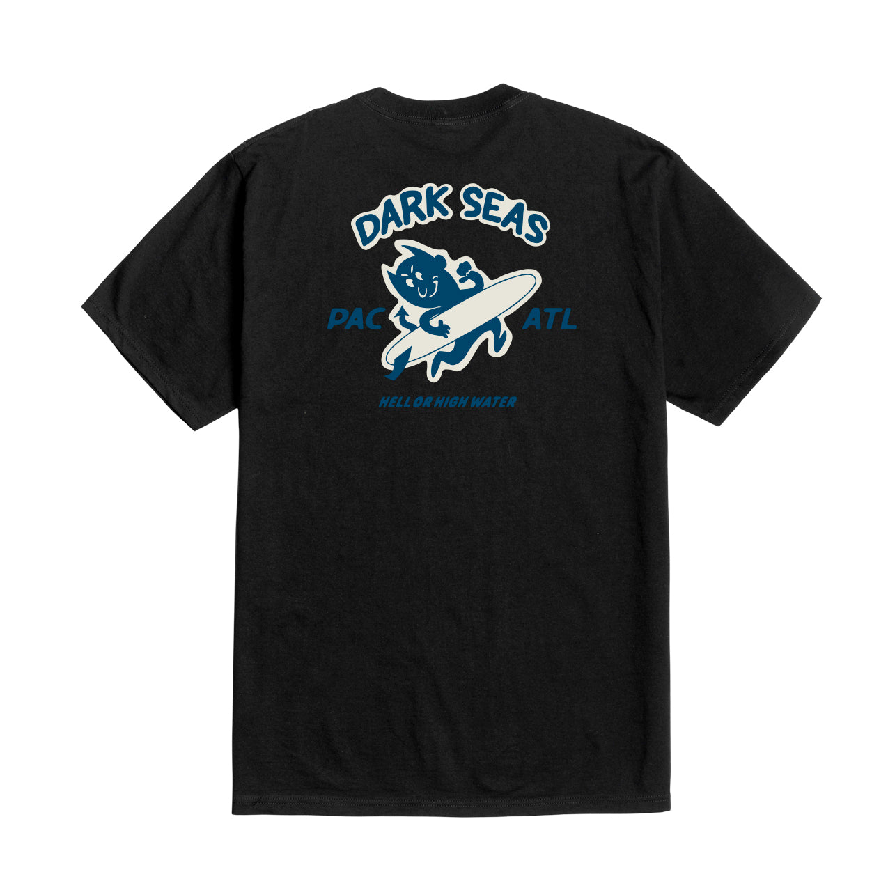 Dark Seas Men's Hot Water-Pkt Tee Black T-Shirts